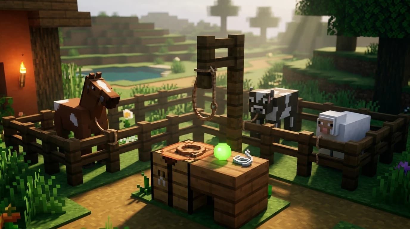 How Do I Make a Lead in Minecraft? Recipe and Uses