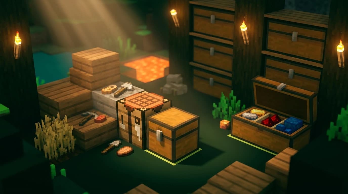 How Do I Make a Chest in Minecraft? Recipe and Storage Tips