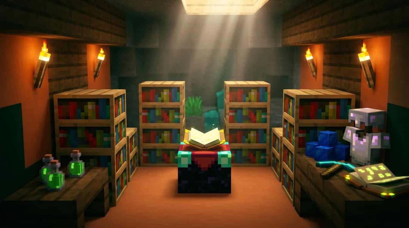 How Do I Make an Enchantment Table in Minecraft?