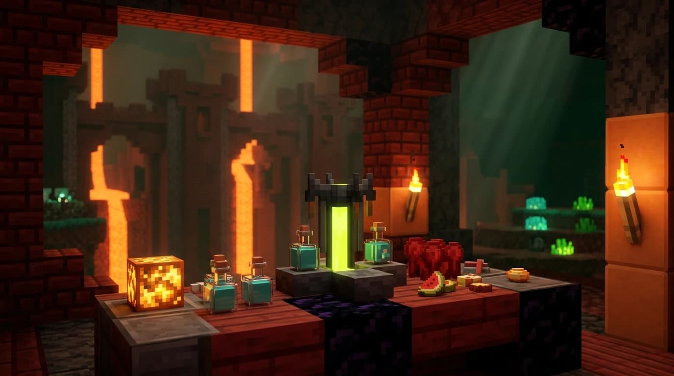 How Do You Make a Brewing Stand in Minecraft?