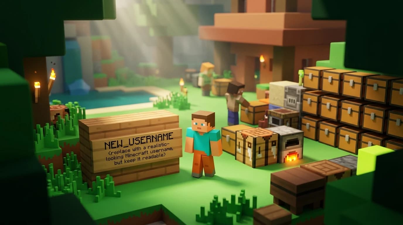 How to Change Minecraft Username on Java and Bedrock
