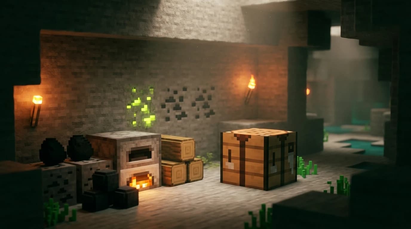 How to Craft Coal in Minecraft and Find More Fuel