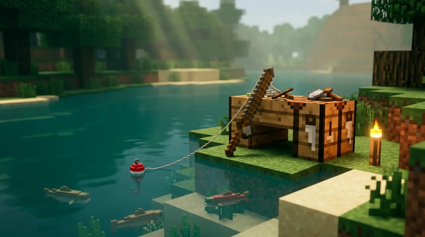 How Do You Make a Fishing Pole in Minecraft? Easy Recipe